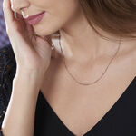 Cha&icirc;ne Imanie Maille Singapour Or Rose - Chaines Femme | Histoire d&rsquo;Or