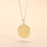 Collier Astro Plaqu&eacute; Or - Bijoux sans pierre Femme | Histoire d&rsquo;Or