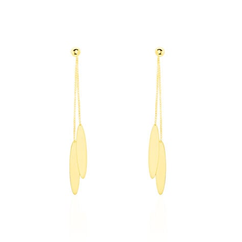 Boucles D'oreilles Pendantes Leeann Or Jaune - Boucles d'oreilles pendantes Femme | Histoire d’Or