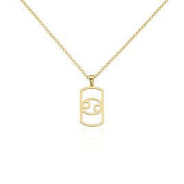 Collier Plaqué Or Prospero - Colliers Zodiaque Homme | Histoire d’Or