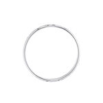 Alliance Fantaisie Ruban Plat Or Blanc - Alliances Famille | Histoire d&rsquo;Or