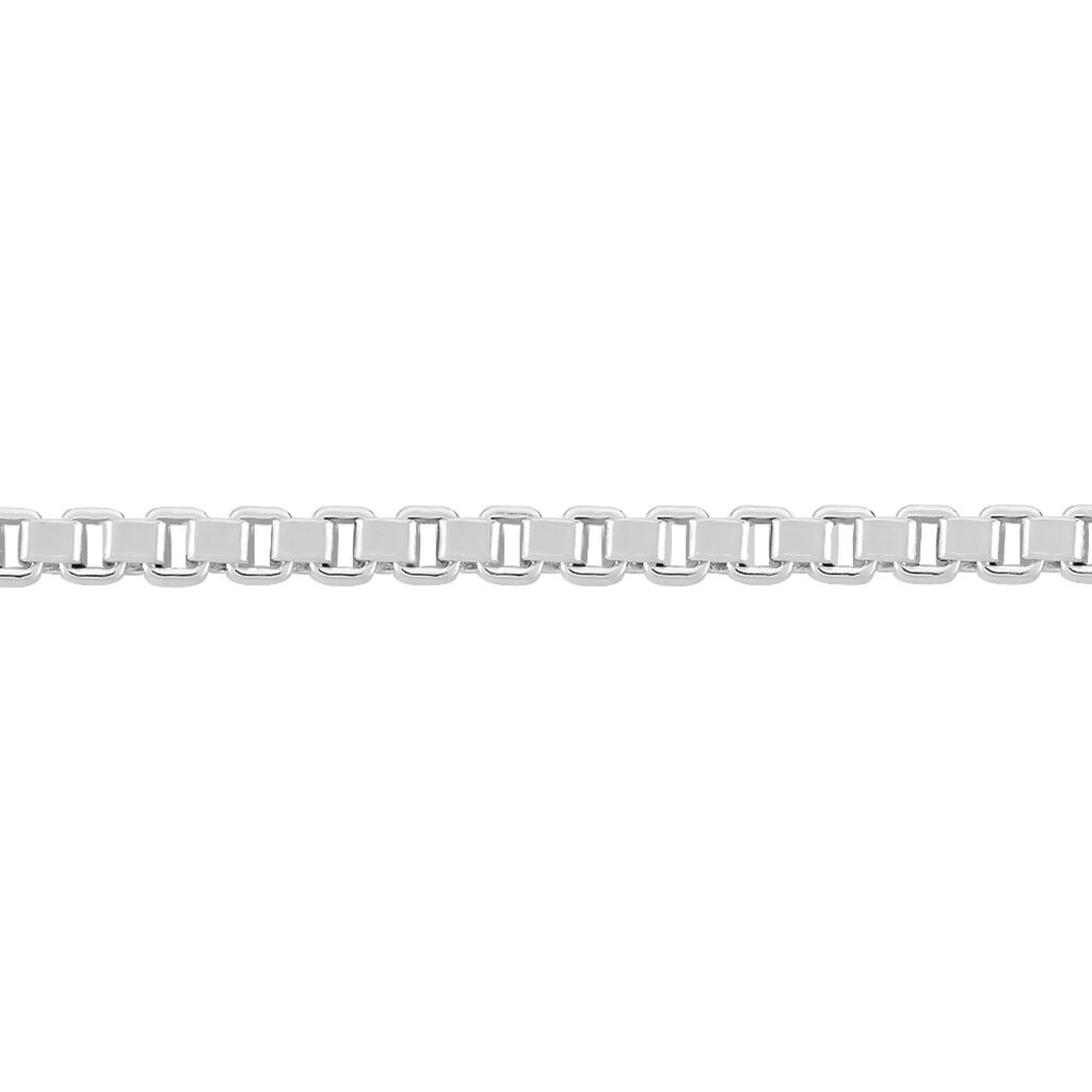 Chaîne Alyze Argent Blanc