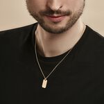 Collier Plaqu&eacute; Or Quintien - Colliers Zodiaque Homme | Histoire d&rsquo;Or