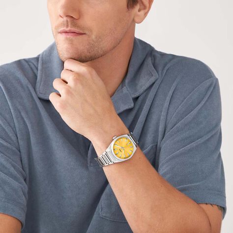 Montre Fossil Everett Jaune - Montres Homme | Histoire d’Or