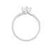 Bague Afsa Argent Blanc Oxyde De Zirconium - Bagues solitaires Femme | Histoire d’Or
