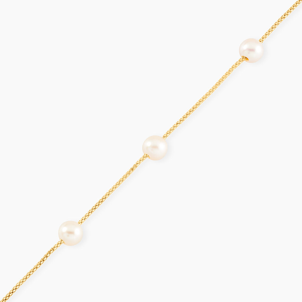 Bracelet Friea Or Jaune Perle De Culture - Bracelets Femme | Histoire d&rsquo;Or