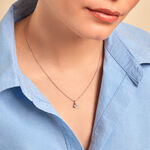 Collier Amad&eacute;a Argent Blanc Oxyde De Zirconium - Colliers fantaisie Femme | Histoire d&rsquo;Or