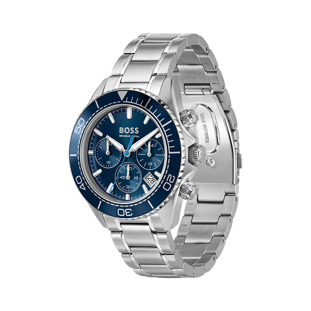 Montre Boss Sealiner Bleu - Montres Homme | Histoire d&rsquo;Or
