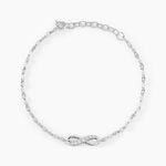 Bracelet Argent Wendel Oxydes De Zirconium - Bracelets Femme | Histoire d&rsquo;Or