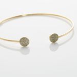 Bracelet Jonc Eryne Or Jaune - Bracelets joncs Femme | Histoire d&rsquo;Or