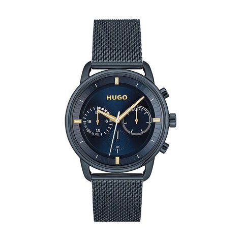 Montre Hugo Advise Bleu - Montres Homme | Histoire d’Or