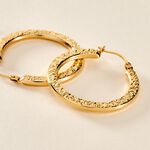 Cr&eacute;oles Mauri Or Jaune - Boucles d'oreilles cr&eacute;oles Femme | Histoire d&rsquo;Or