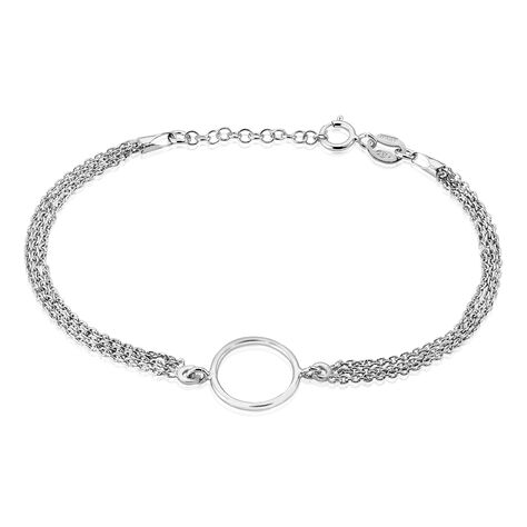 Bracelet Kaelly Argent Blanc - Bracelets Femme | Histoire d’Or