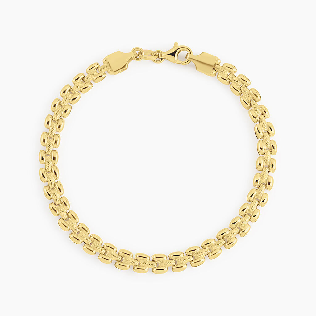 Bracelet Allure Argent Jaune - F&ecirc;te des m&egrave;res Femme | Histoire d&rsquo;Or