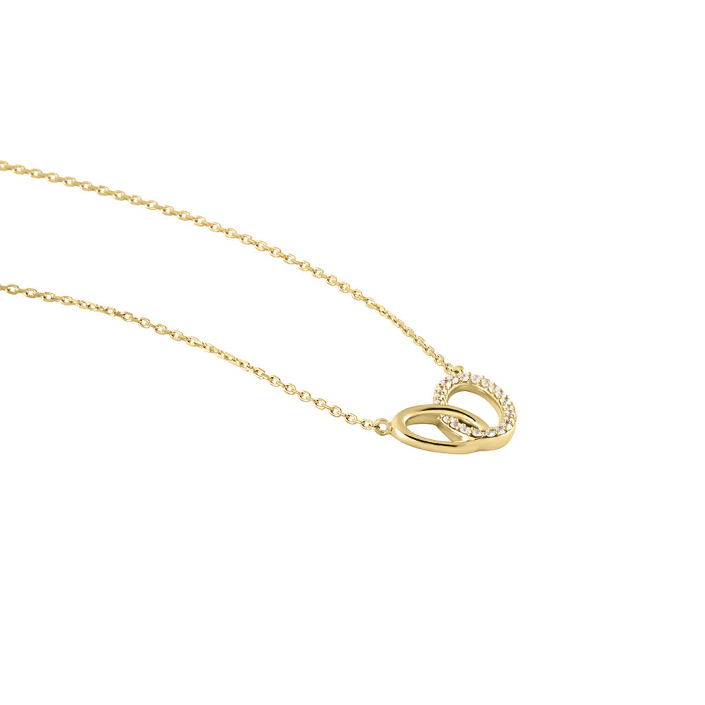 Collier Plaqué Or Kimberlie Oxydes De Zirconium - Colliers fantaisie Femme | Histoire d’Or