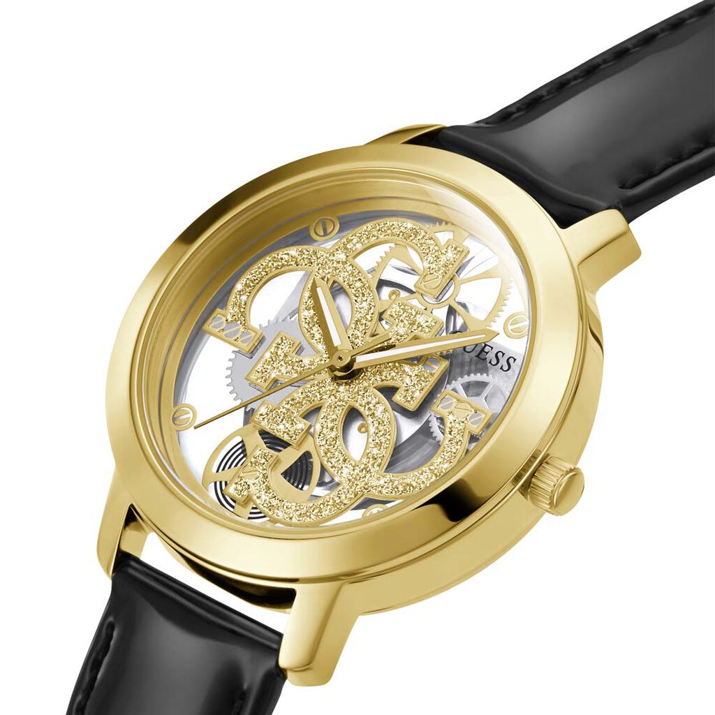 Montre Guess Quattro Clear Doré - Montres Femme | Histoire d’Or