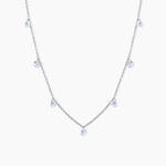 Collier Argent Collie Argent Blanc Oxyde - Colliers fantaisie Femme | Histoire d&rsquo;Or