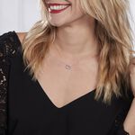 Collier Or Blanc Melisenda Saphirs - Colliers Femme | Histoire d&rsquo;Or
