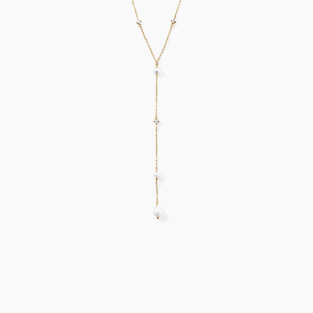 Collier Zsofika Or Jaune Perle De Culture - Colliers Femme | Histoire d’Or