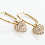 Cr&eacute;oles Lulu Or Jaune Oxyde - Boucles d'oreilles cr&eacute;oles Femme | Histoire d&rsquo;Or