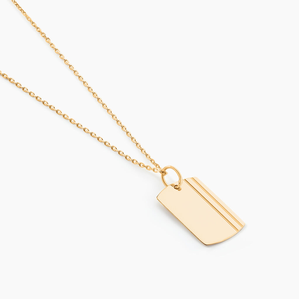Collier Neal Or Jaune - F&ecirc;te des p&egrave;res Homme | Histoire d&rsquo;Or