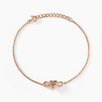 Bracelet Atieno Argent Rose Oxyde De Zirconium