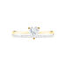 Bague Serafine Or Jaune Oxyde De Zirconium - Bagues solitaires Femme | Histoire d’Or