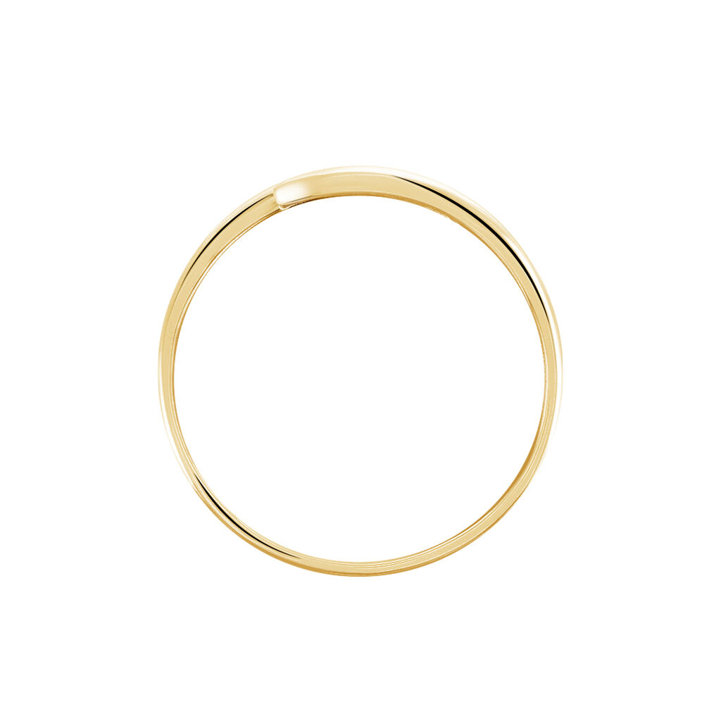 Bague Delphine Or Jaune Diamant - Bagues avec pierre Femme | Histoire d’Or