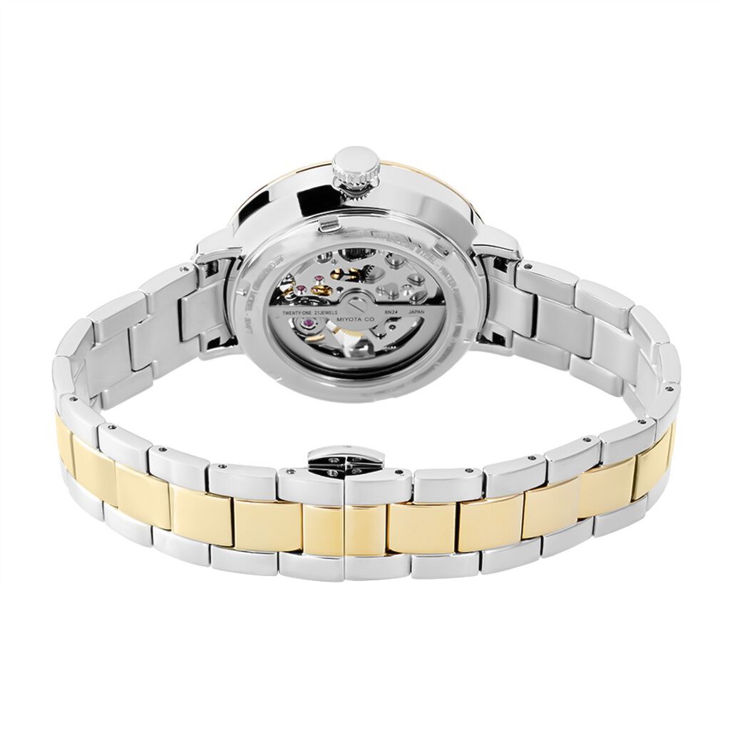 Montre Pierre Lannier Automatique 35 Acier Argenté - Montres Femme | Histoire d’Or