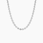 Collier Eva Acier Blanc - Colliers fantaisie Femme | Histoire d&rsquo;Or