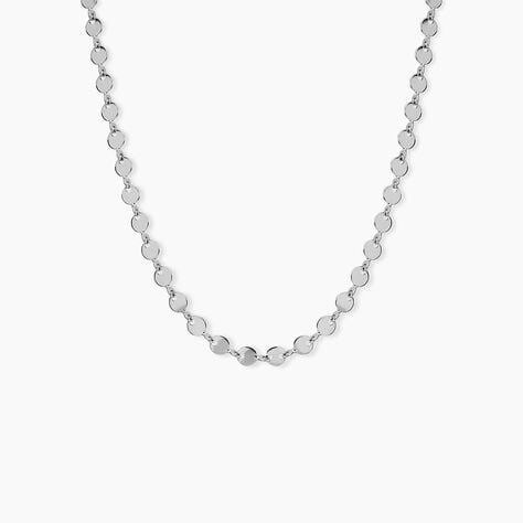 Collier Eva Acier Blanc - Colliers fantaisie Femme | Histoire d&rsquo;Or