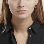 Boucles D'oreilles D&eacute;pareill&eacute;es Argent Rose Braiden Oxyde De Zirconium - Boucles d'oreilles fantaisie Femme | Histoire d&rsquo;Or