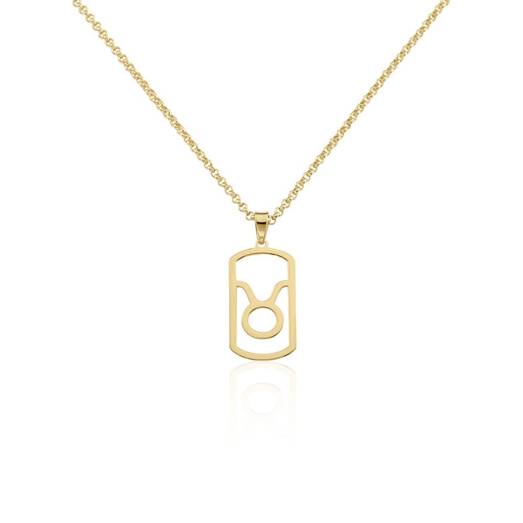 Collier Plaqué Or Prospero - Colliers Zodiaque Homme | Histoire d’Or