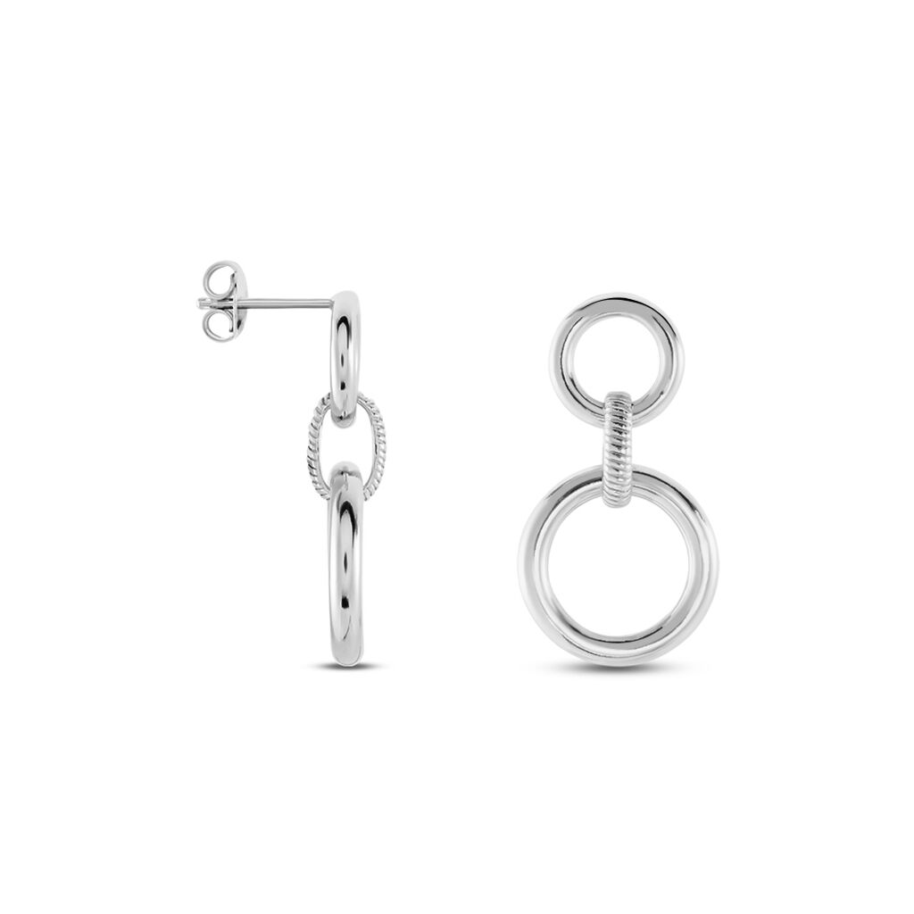 Boucles D'oreilles Pendantes Argent Gasparin - Boucles d'oreilles fantaisie Femme | Histoire d’Or
