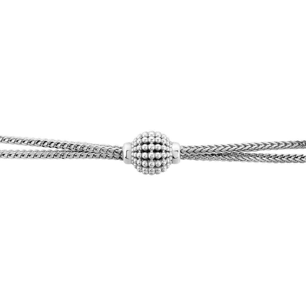 Bracelet Makana Argent Blanc - Bracelets Femme | Histoire d’Or