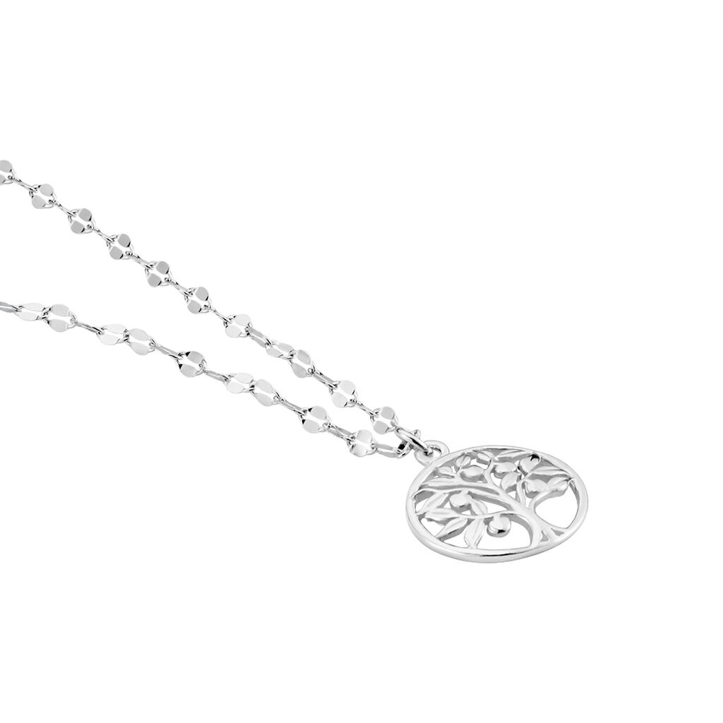Collier Argent Blanc Buccinarie - Colliers fantaisie Femme | Histoire d’Or