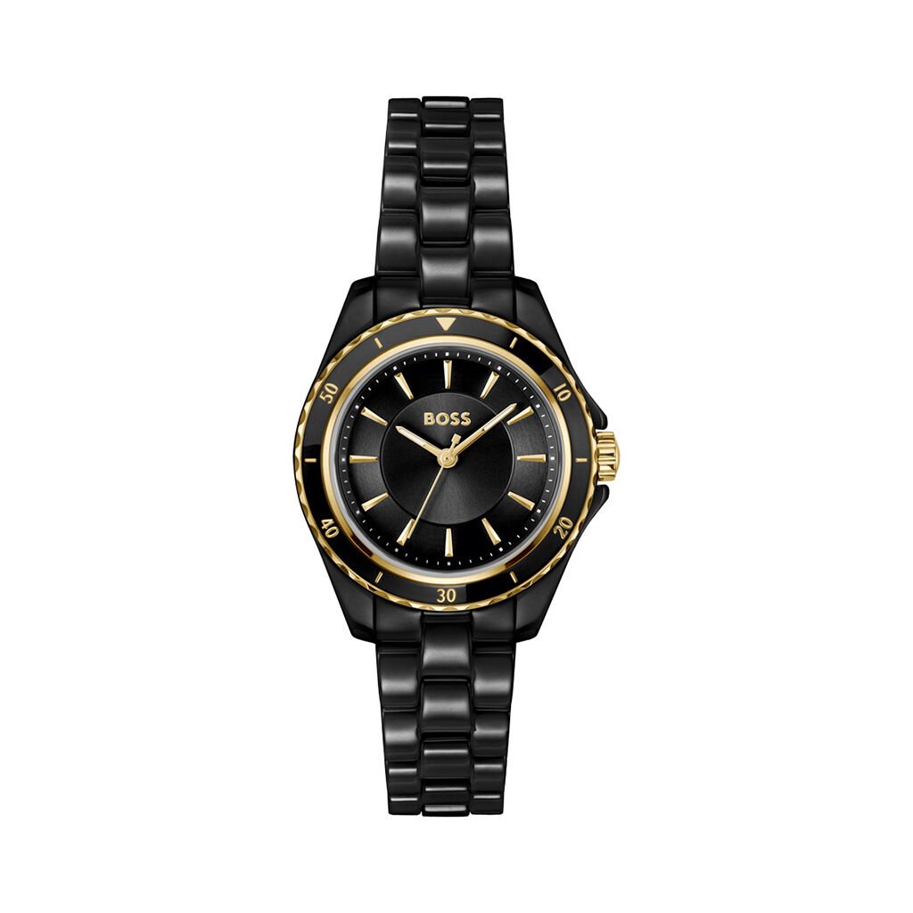 Montre Boss Sage Aqua Noir - Montres Femme | Histoire d&rsquo;Or