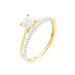 Bague Serafine Or Jaune Oxyde De Zirconium - Bagues solitaires Femme | Histoire d’Or