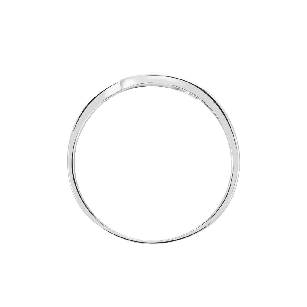 Bague Delphine Or Blanc Diamant - Bagues avec pierre Femme | Histoire d’Or