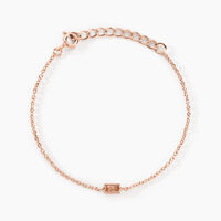 Bracelet Lipa Argent Rose Oxyde De Zirconium
