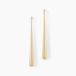 Boucles D'oreilles Pendantes Graham Plaqu&eacute; Or Jaune - Boucles d'oreilles pendantes Femme | Histoire d&rsquo;Or