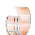 Bracelet Jonc Andria Acier Blanc - Bracelets joncs Femme | Histoire d&rsquo;Or