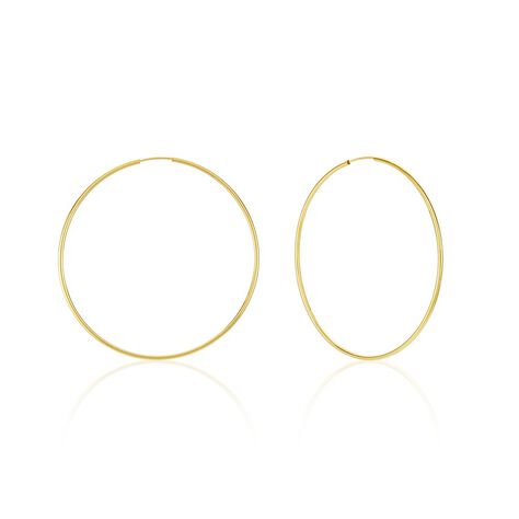 Créoles Dominae Flexible Or Jaune - Boucles d'oreilles créoles Femme | Histoire d’Or