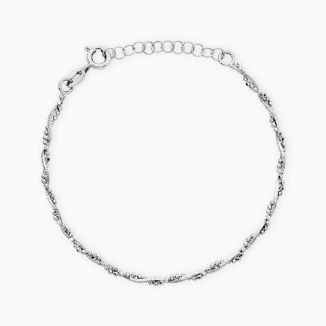 Bracelet Saman Argent Blanc - Bracelets Femme | Histoire d&rsquo;Or