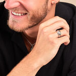 Bague Two Argent Blanc - Bagues fantaisie Femme | Histoire d&rsquo;Or