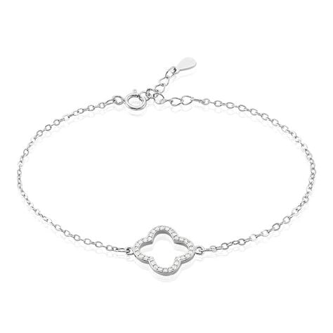 Bracelet Argent Blanc Finnegan Oxyde De Zirconium - Bracelets Femme | Histoire d&rsquo;Or