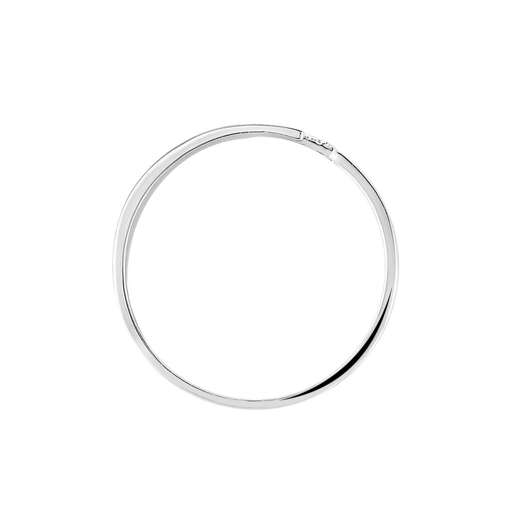 Bague Ainhoa Or Blanc Diamant - Bagues avec pierre Femme | Histoire d&rsquo;Or