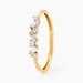 Alliance Gemariah Or Jaune Diamant Synthétique - Alliances Femme | Histoire d’Or