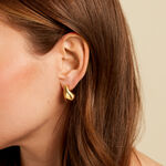 Boucles D'Oreilles Puces Perfect Match Acier Jaune - Boucles d'oreilles fantaisie Femme | Histoire d&rsquo;Or