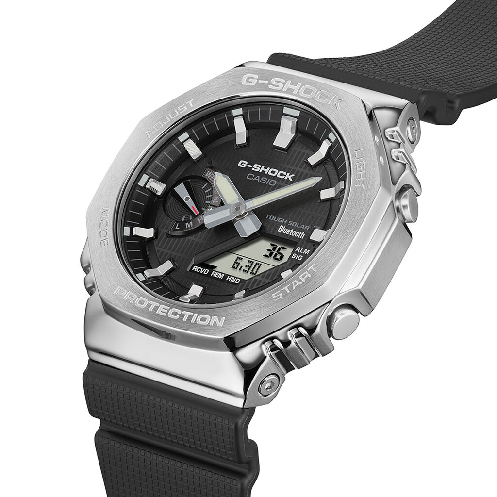 Montre Casio G-shock Noir - Montres solaires Homme | Histoire d&rsquo;Or